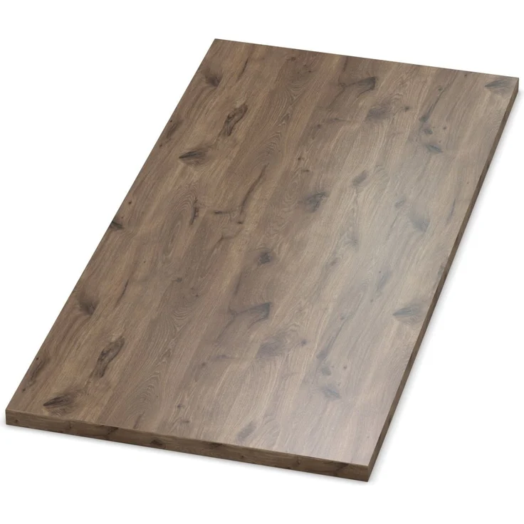 Dekor Spanplatte 19mm Tischplatte Eiche Castell 32360 AN mit ABS Kante Umleimer - Größe 90 x 140 cm - Höhe 1,9 cm - Farbe Eiche Castell – Bild 4