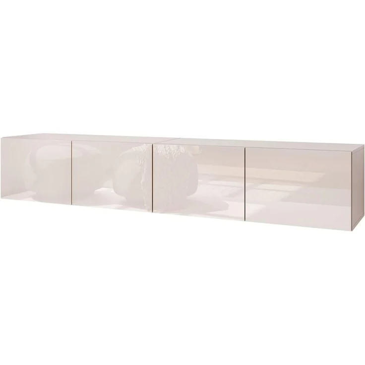 Lookway TV-Schrank COLGANTE KASCHMIR GLOSS 200 cm Hängeschrank mit Led Beluchtung (2x TV-Schrank) Breite: 200 cm – Bild 6