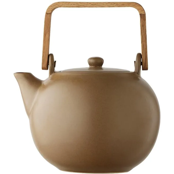 Bitz Teekanne wood mit Teesieb 1,2 l