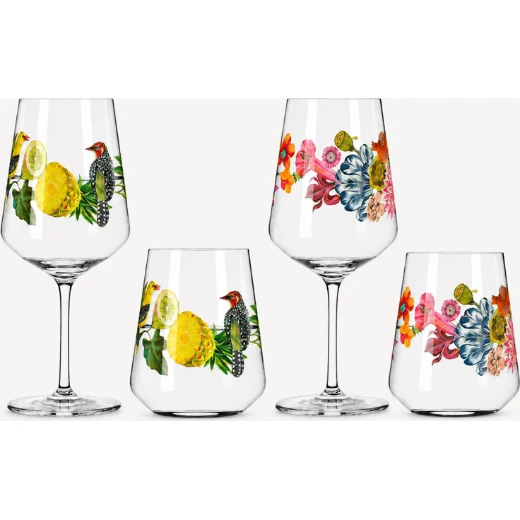 Ritzenhoff Gläser-Set Sommertau Set 4tlg Bundle 05, Kristallglas – Bild 1