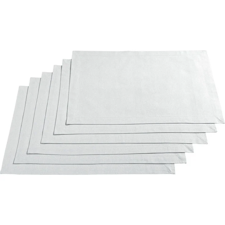 REDBEST Platzset Tischset "Seattle" 6er-Pack, Baumwolle Uni – Bild 5