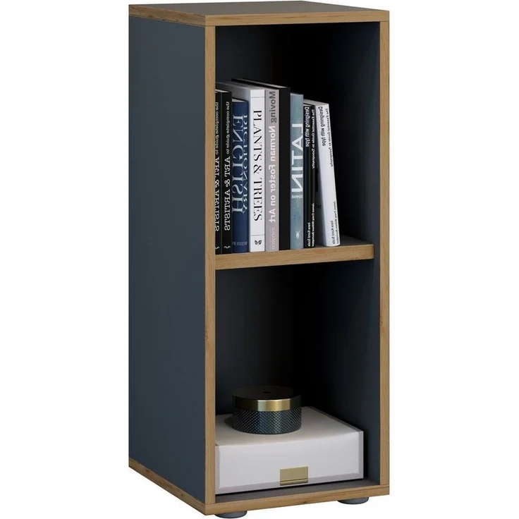 VCM Büroregal & Bücherregal Salia 920707 Anthrazit H. 74 x B. 30 x T. 33 cm – Bild 5