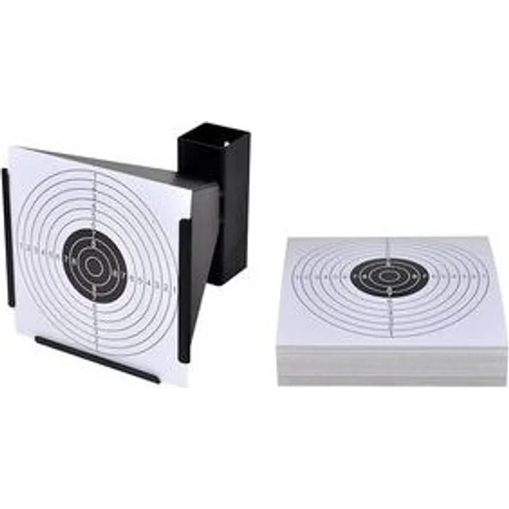 vidaXL Kugelfang 14 cm + 100 Zielscheiben aus Papier Trichter 90829 – Bild 6