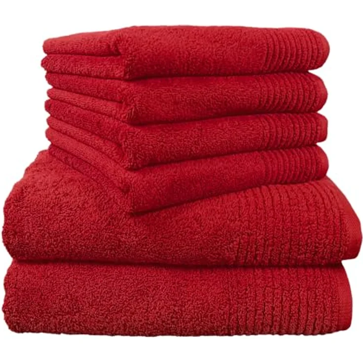 Dyckhoff Handtuch Brillant, (6-St), Gäste-handtuch handtuch bade-tuch – Bild 2