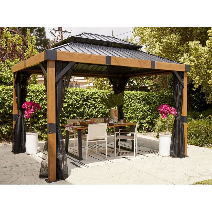 Sojag Alu Pavillon Fontana 1012 | Hardtop Pavillon – Bild 1