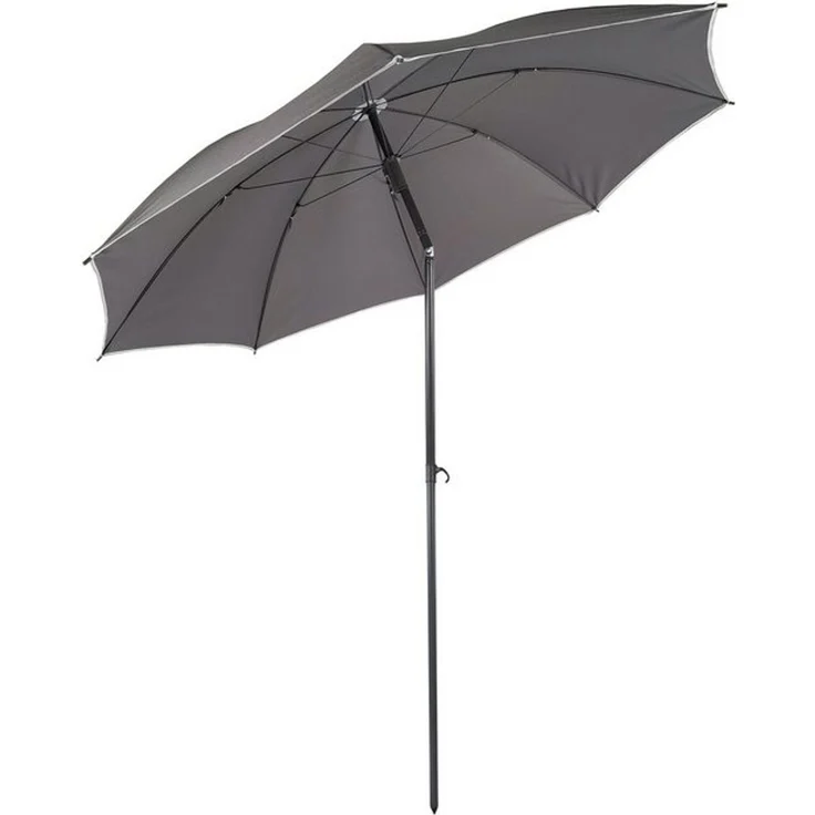 VCM Sonnenschirm rund 917580 Taupe H. 190 x 160 x 160 cm – Bild 4