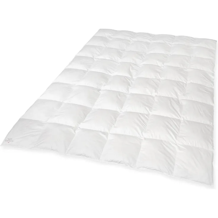 KÜNSEMÜLLER Microfaserbettdecke Exclusiv, Füllung: 100% Polyester (Sensofill), Bezug: 100% Baumwolle, Daunen-Feeling durch modernste Fasertechnologie