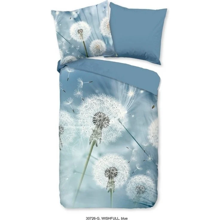 Good Morning Renforcé Bettwäsche 135 X 200 cm + 1- 80 X 80 cm Wishfull flowers bunt – Bild 4