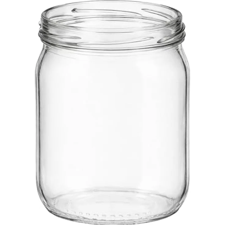 hocz 100x Einmachgläser 500 ml | mit Deckel Rot TO 82 | leere Gläser mit Schraubdeckel zum befüllen | Sturzgläser, Schraubgläser, Marmeladengläser Set | 100 Stück – Bild 8