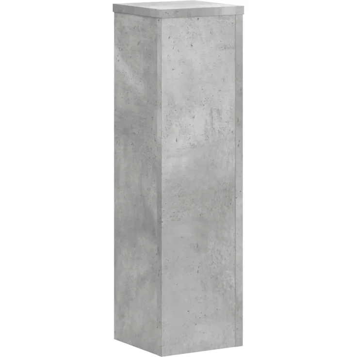 vidaXL Pflanzenständer 2 Stk. Betongrau 17x17x60 cm Holzwerkstoff 852936 – Bild 3