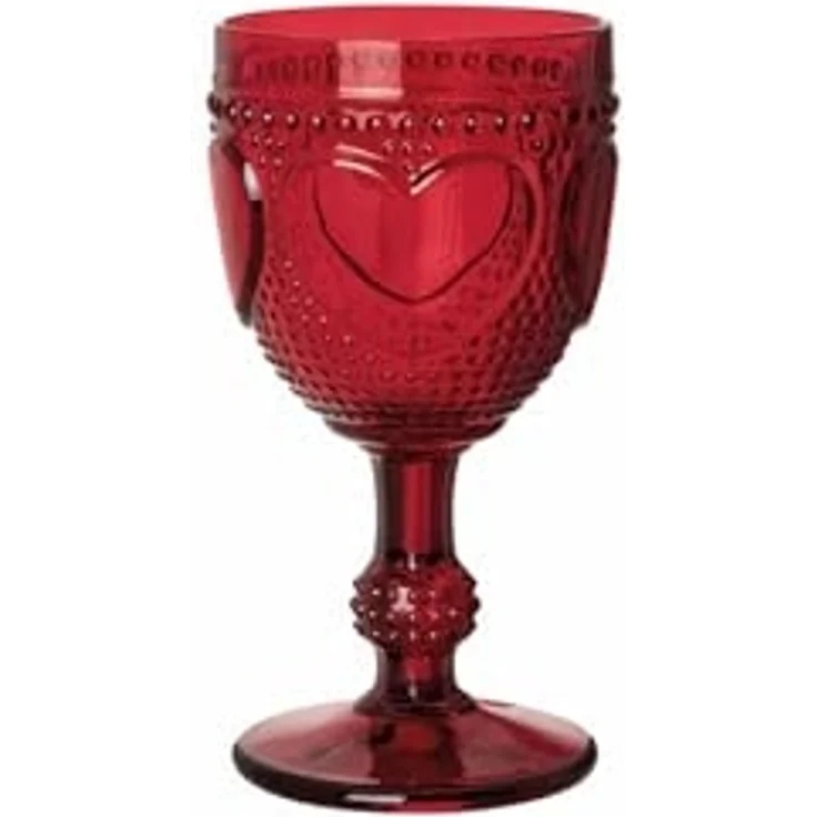 Hutschenreuther Glas Christmas Love Glas rot Kelchglas, Glas – Bild 5