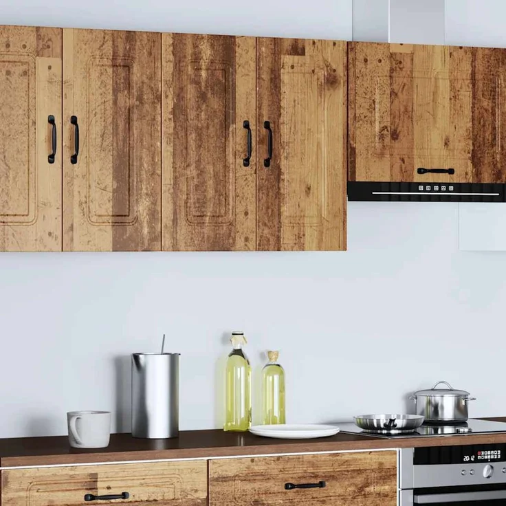 vidaXL Küchen-Hängeschrank Kalmar Altholz-Optik Holzwerkstoff 853585 – Bild 3