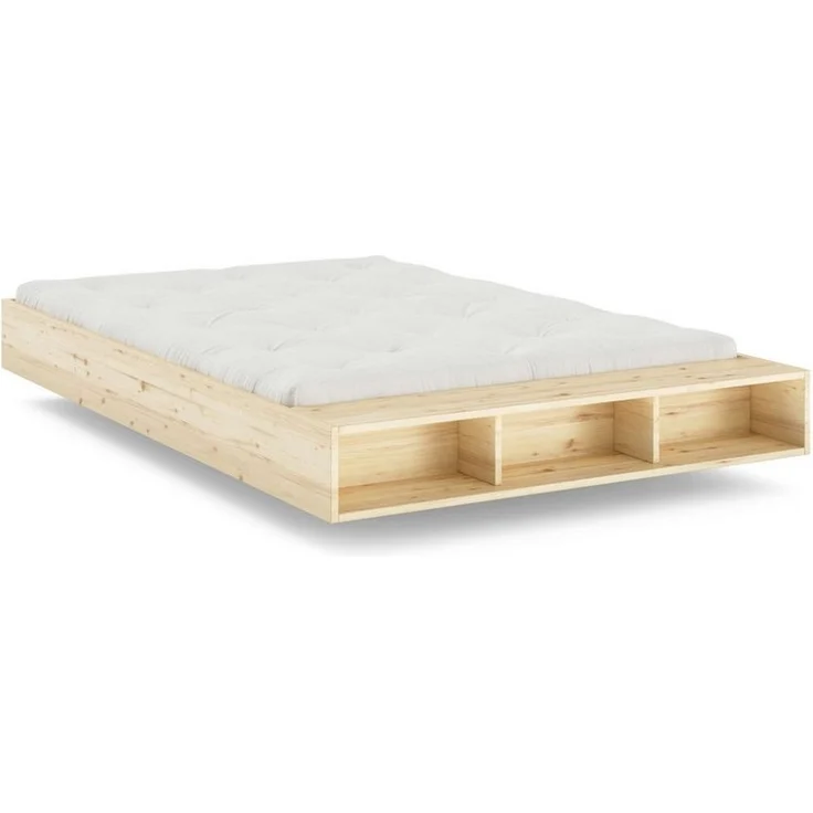 Karup Design Stauraumbett Merge Bed Bettgestell m. integrierter Bank m. Stauraum, mehrere Größen, inkl. Lattenrost, excl. Matratze, FSC®-zertifiziertes Massivholz – Bild 2