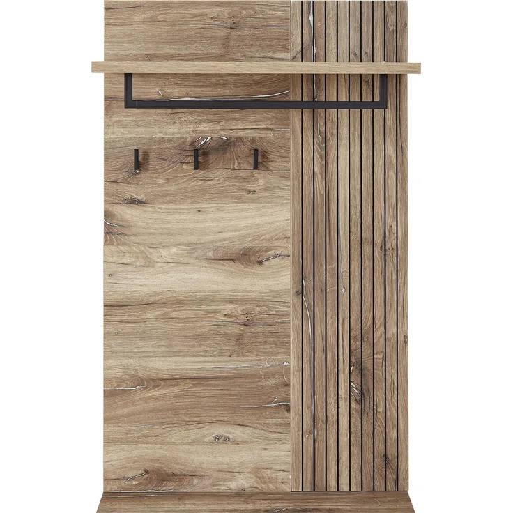 Garderobenpaneel >Lydias< in Flagstaff Oak Umbria - 82x134x30cm (BxHxT)