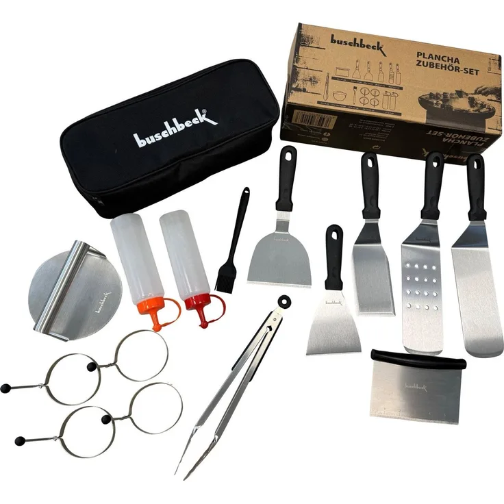 Buschbeck Plancha-Set 16-teilig Inkl. Aufbewahrungstasche