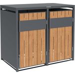 Westmann Varius 2 | Metall Mülltonnenbox 2er |