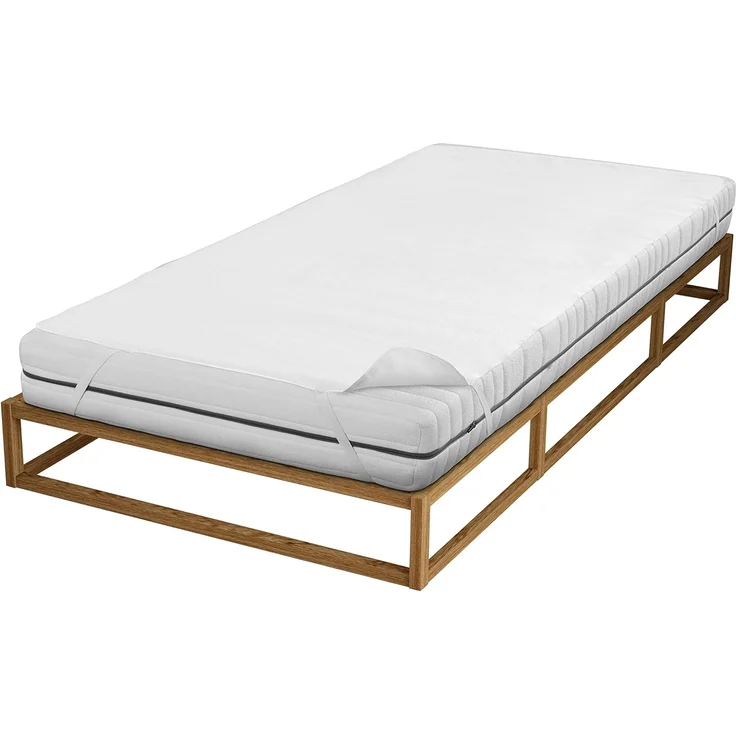 Sleep & Protect wasserundurchlässige Molton-Matratzenauflage , 1x 160x200 cm – Bild 1