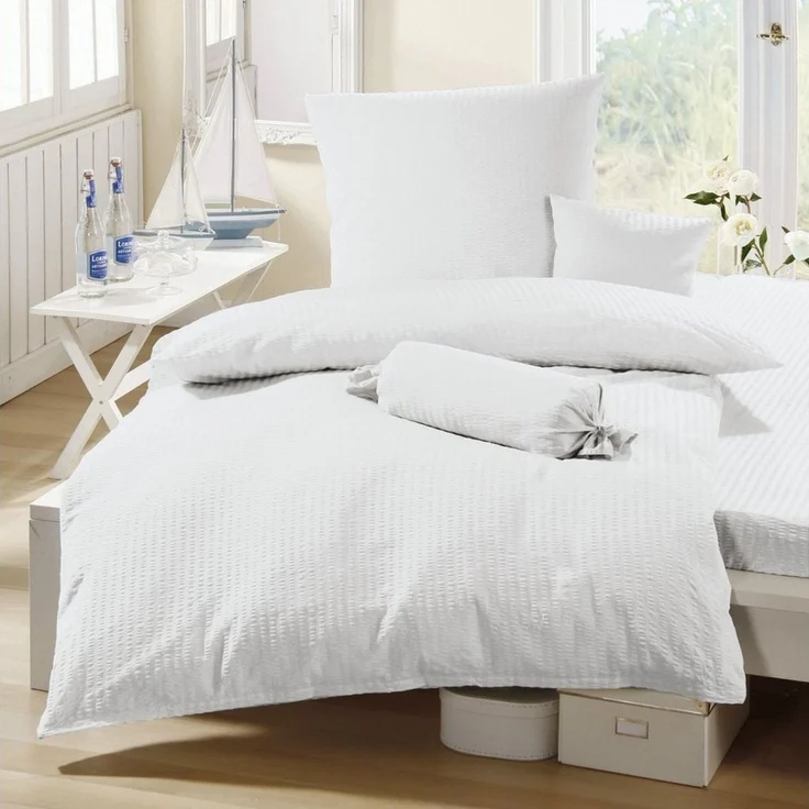 Erwin Müller Nackenrollenbezug Nackenrollenbezug "Rosenheim", (1 Stück), Uni – Bild 2