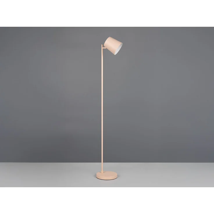 Kleine Akku Stehlampe BLAKE kabellos - dimmbar, Metall Beige, Höhe 125cm – Bild 10