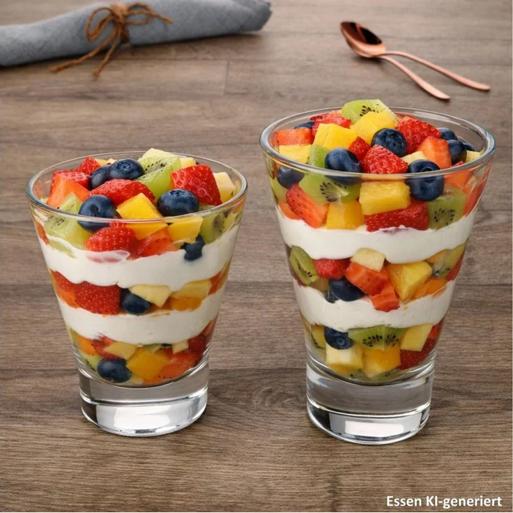 MamboCat Dessertschale MamboCat YPSI 12x Dessertgläser Glas 150ml&170ml Dessert Snacks Shots, Glas – Bild 2
