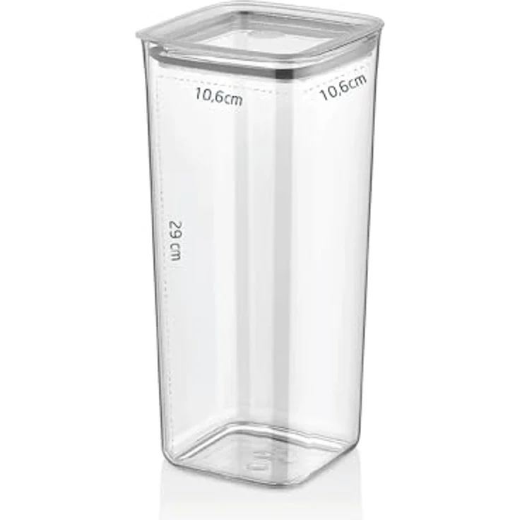 Vip Ahmet Vorratsdose Vorratsdosen mit Deckel, BPA-frei Kunststoff, 12-tlg, 12x2L, Kunststoff, (12-tlg) – Bild 5