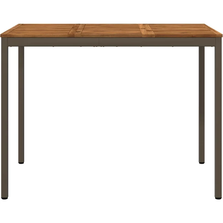 vidaXL Gartenbar-Tisch Natur und Kaffee 141 x 80,5 x 105 cm 901348 – Bild 2