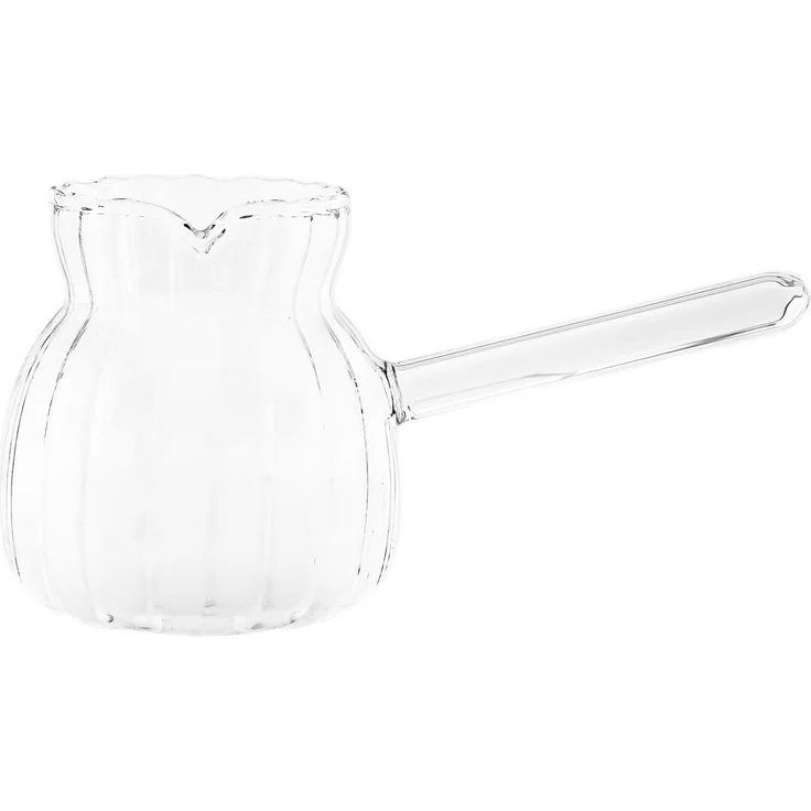 Luana El Chico Kaffeekanne aus Glas, 400 ml - Cezve für türkischen Kaffee – Bild 1