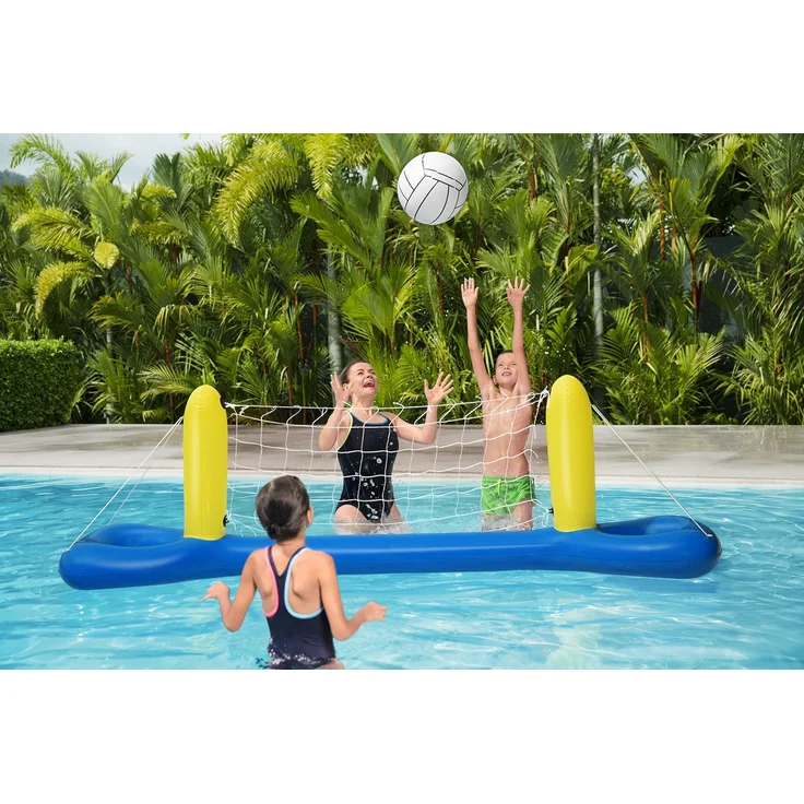 Schwimmendes Volleyball-Set 244 x 64 cm – Bild 2