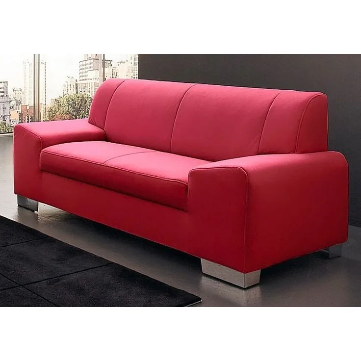DOMO collection 2-Sitzer Alisson kubische Formensprache mit abgerundeten Details, Breite 164cm, fester Sitzkomfort