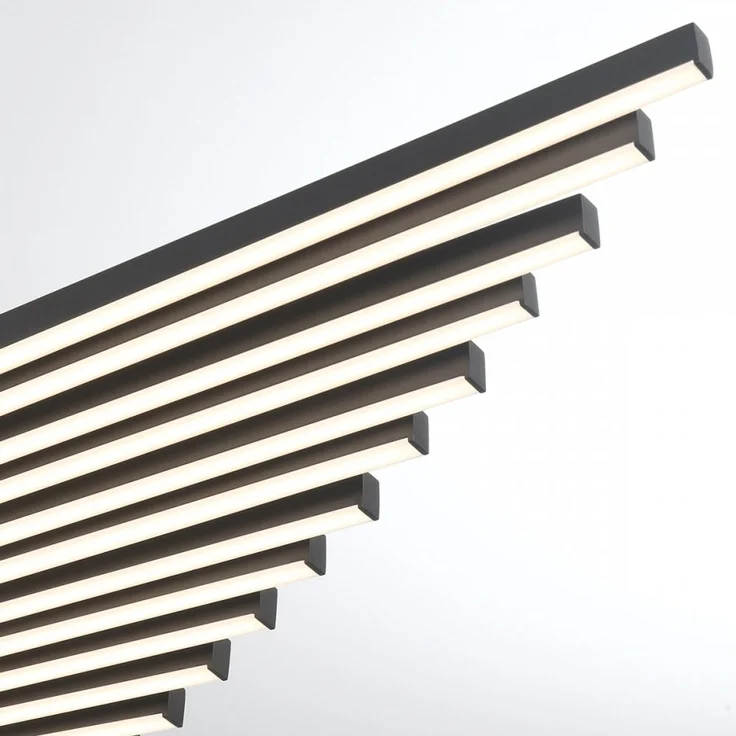 Elstead Lighting Kronleuchter SERAPH Mattschwarz 3000K – Bild 4