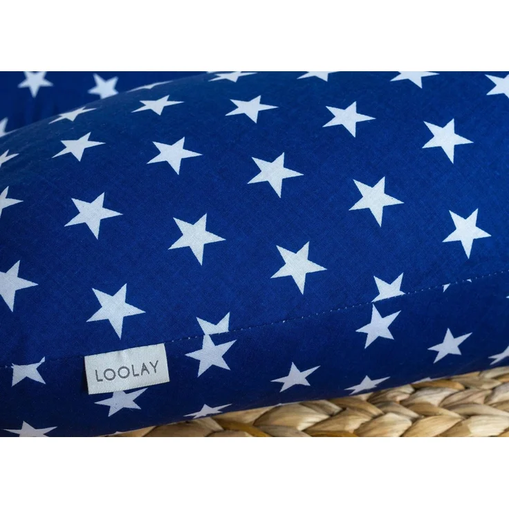 Loolay Seitenschläferkissen M/ L oder L/ XL Schwangerschaftskissen Stillkissen Schlafen Kissen, M/ L oder L/ XL Lagerungskissen + 100% Baumwolle Bezug 170 und 190 cm, Standard & X-LARGE Kissen SUPER Geschenk für Schwangern Seitenschläfer, LOOLAY® - 100... – Bild 4