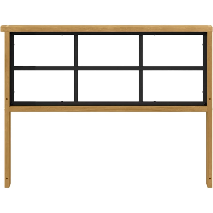 vidaXL Armlehnen Modul 2 stk. Weiß 80 x 6 x 61 cm Massivholz Akazie 901587 – Bild 5