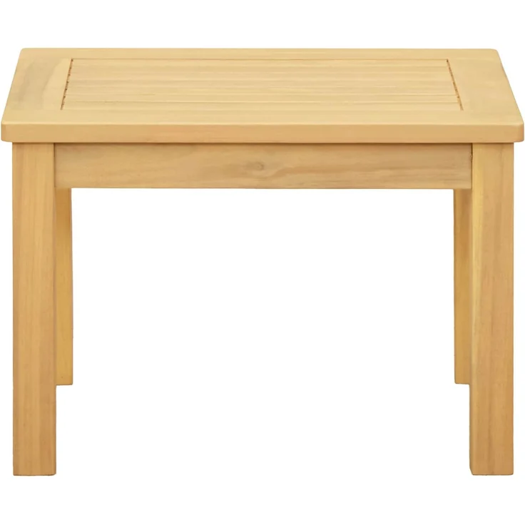 Couchtisch Sofatisch, Helles Akazienholz 50 x 35 x 36 cm Massivholz Akazie d275e – Bild 1