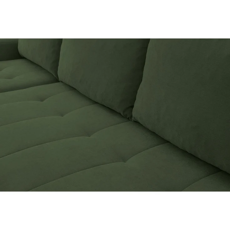 Selsey 'Timmone' Ecksofa mit Schlaffunktion & Bettkasten, Chenille, Universal, Grün – Bild 6