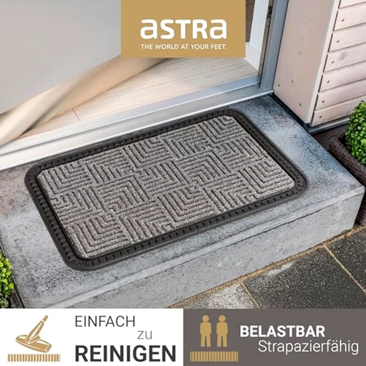 ASTRA Fußmatte Border Star 2, rechteckig, Höhe: 8 mm, Schmutzfangmatte, In -und Outdoor geeignet – Bild 7