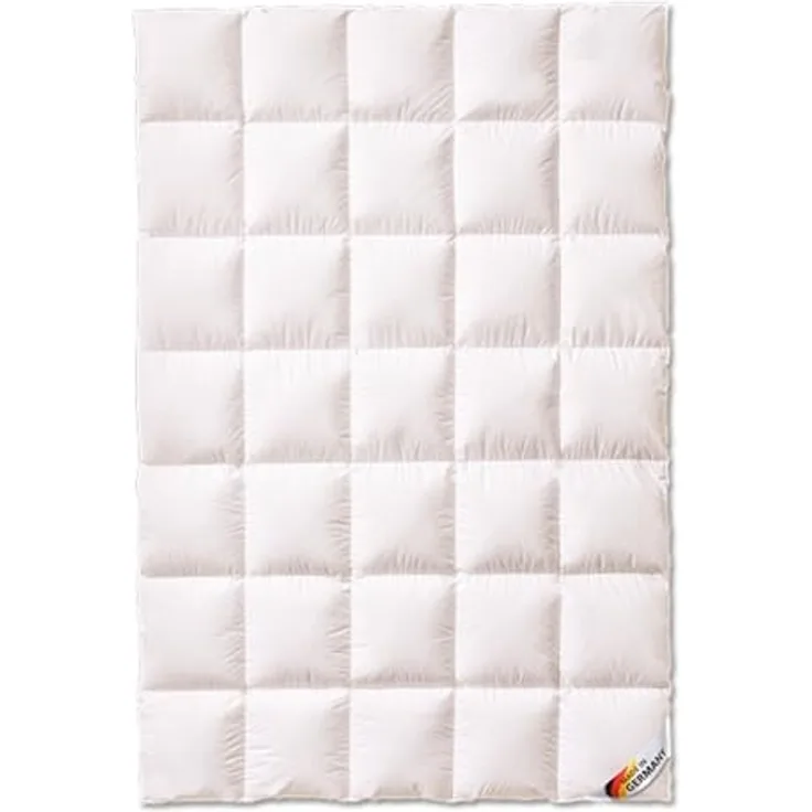 KÜNSEMÜLLER Microfaserbettdecke Finesse Extra Warm, Füllung: 100% Polyester, Bezug: 100% Baumwolle, Daunen-Feeling durch modernste Fasertechnologie