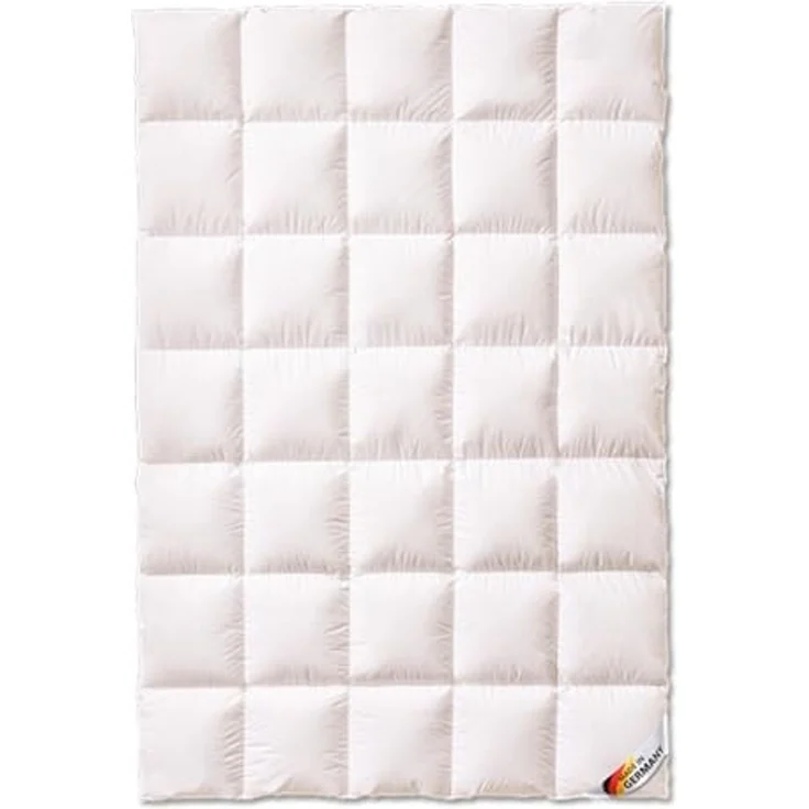 KÜNSEMÜLLER Microfaserbettdecke Finesse Extra Warm, Füllung: 100% Polyester, Bezug: 100% Baumwolle, Daunen-Feeling durch modernste Fasertechnologie – Bild 1