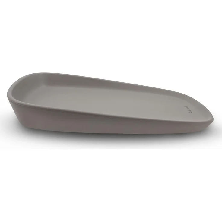 COIL Wickelauflage, Babypflegematte, Wickeltisch, Wickelunterlage, Wickelmulde, leichte Kommodenmatte, EVA-Schaum, Weich, wasserdicht, mit 11 cm hohem Rand, (Grau) – Bild 3