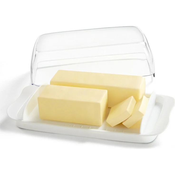 Lifewit Butterdose Butterdose Kunststoff mit Deckel für 250 g Butter Butterschale Plastik, (1-tlg)