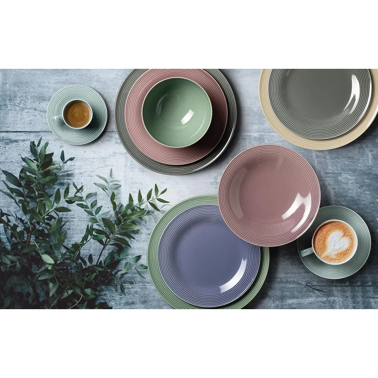 Seltmann Weiden Beat Color Glaze Kaffeeservice 18-teilig - Altrosa – Bild 10
