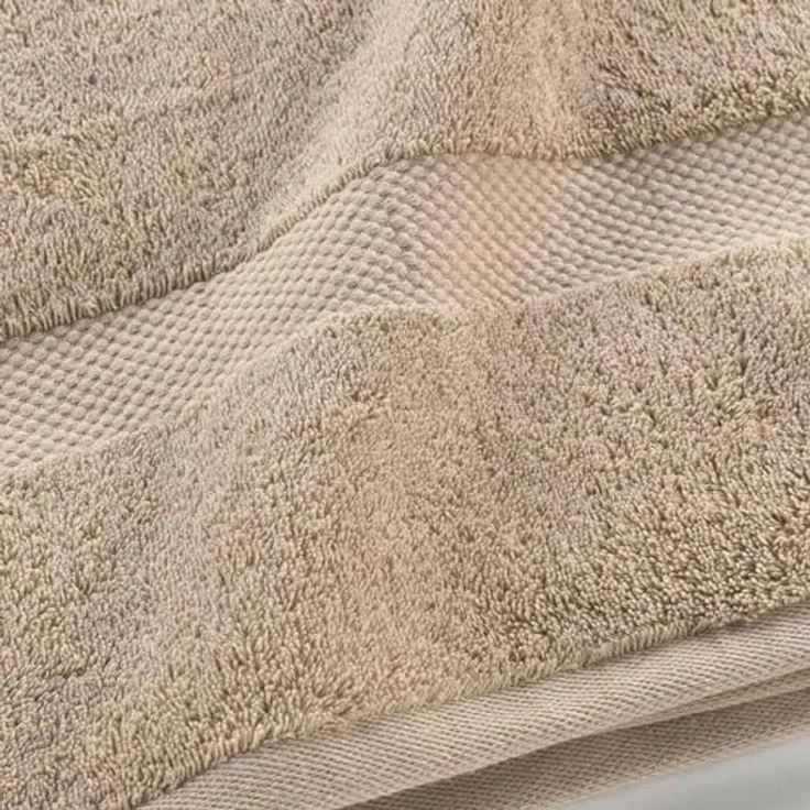 U10 Duschtuch UNI - Badezimmer Badetücher in Beige – Bild 3