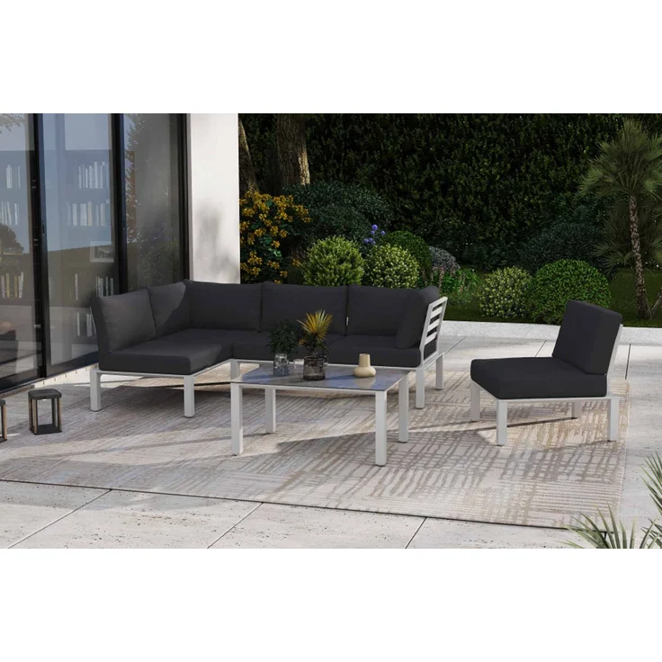 Widoo Lounge-Sessel grau – Bild 2