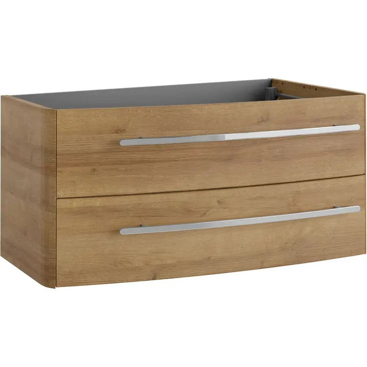 Lanzet CLASSICO Waschtischunterschrank 100 cm Hellbraun, links