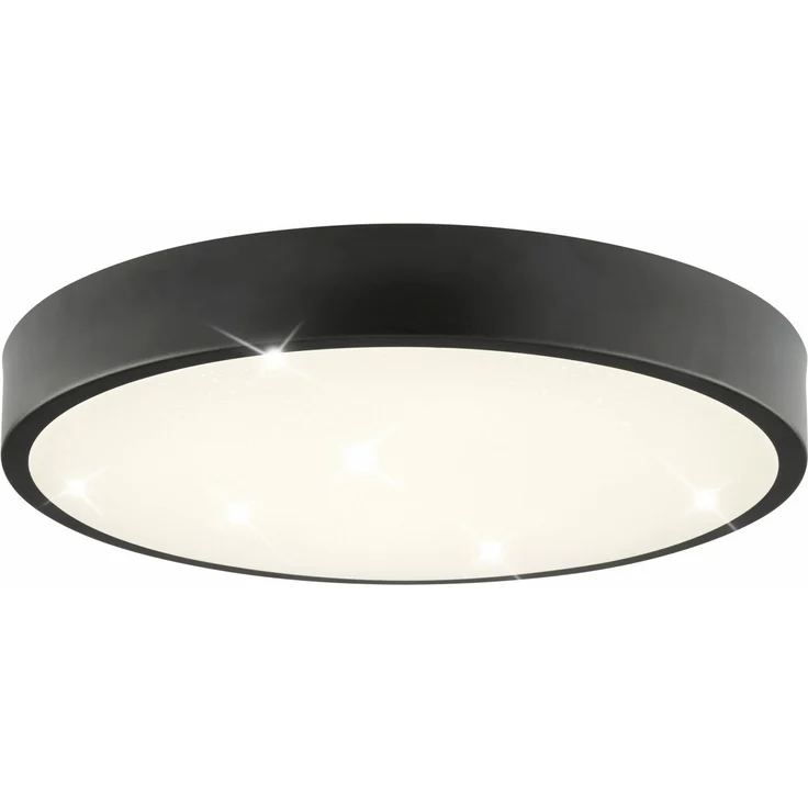 Brilliant LED Deckenleuchte Slimline Starry Ø 39 x 6,5 neutralweiß schwarz-weiß – Bild 6