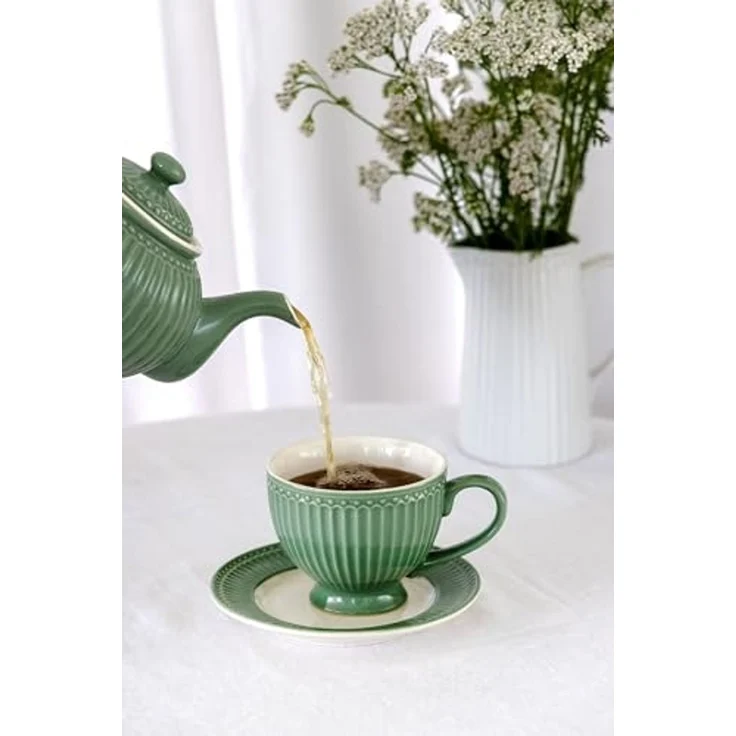 Greengate Kanne Alice Krug dusty green 0,5l – Bild 6