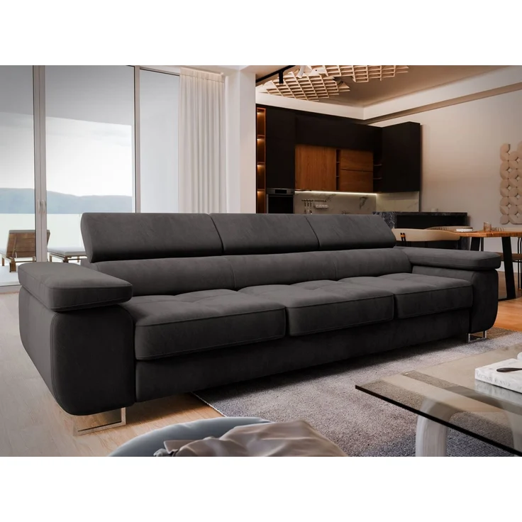 Masseno Sofa MOSINE mit Schlaffunktion, Schlafsofa, Wohnzimmersofa, Couch, Soffa – Bild 5