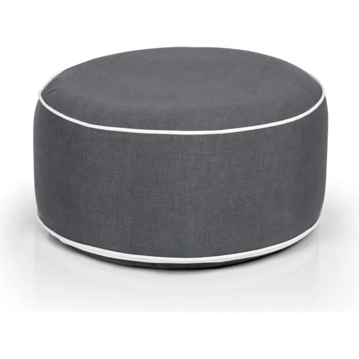 Hocker Sitzkissen bis 120kg belastbar aufblasbar Polyesterbezug – Bild 1