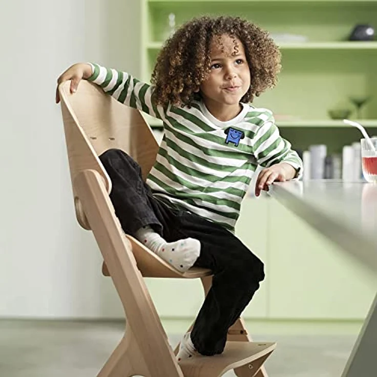 Maxi-Cosi Nesta, Hochstuhl ab Baby, Hochstuhl aus Holz, nach hinten verstellbarer Hochstuhl, wächst mit Ihnen bis zu 99 Jahren, Natural Wood – Bild 12
