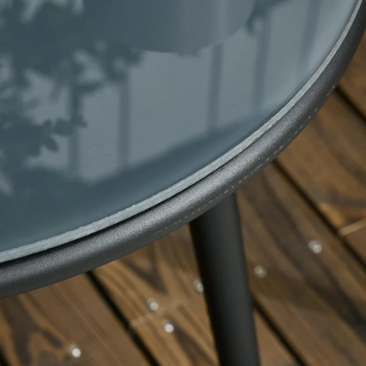 Outsunny Balkonset Mosaiksteine, Terassenmöbel, wetterbeständig – Bild 8