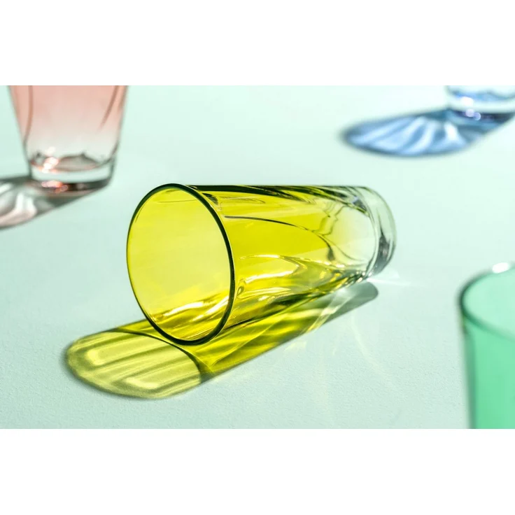 LEONARDO Gläser-Set Trinkglas, TWIST, 300 ml, 4er-Set, 4-tlg, Glas, Longdrinkbecher, spülmaschinengeeignet – Bild 2